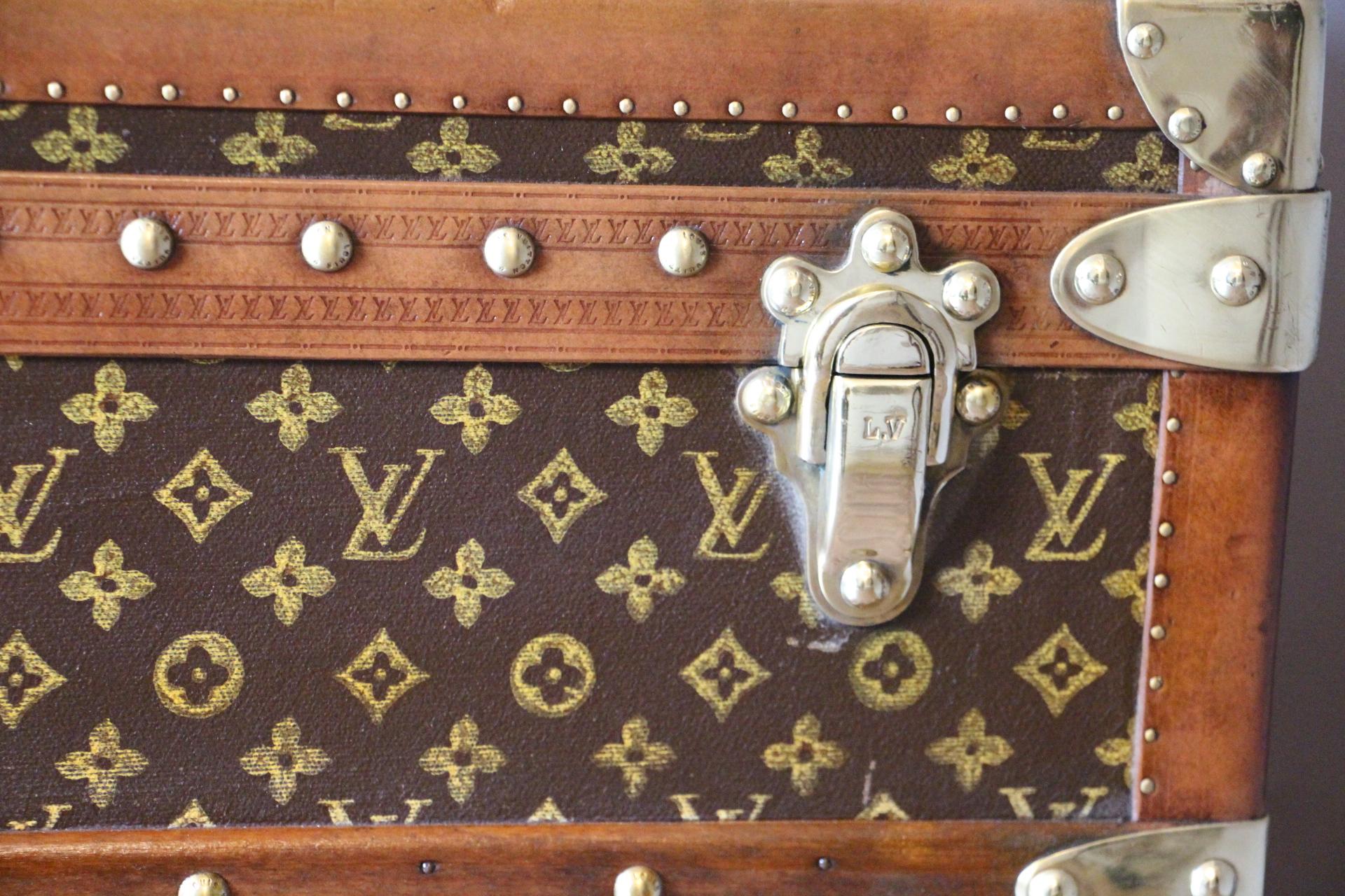 1930s Monogram Louis Vuitton Trunk 1