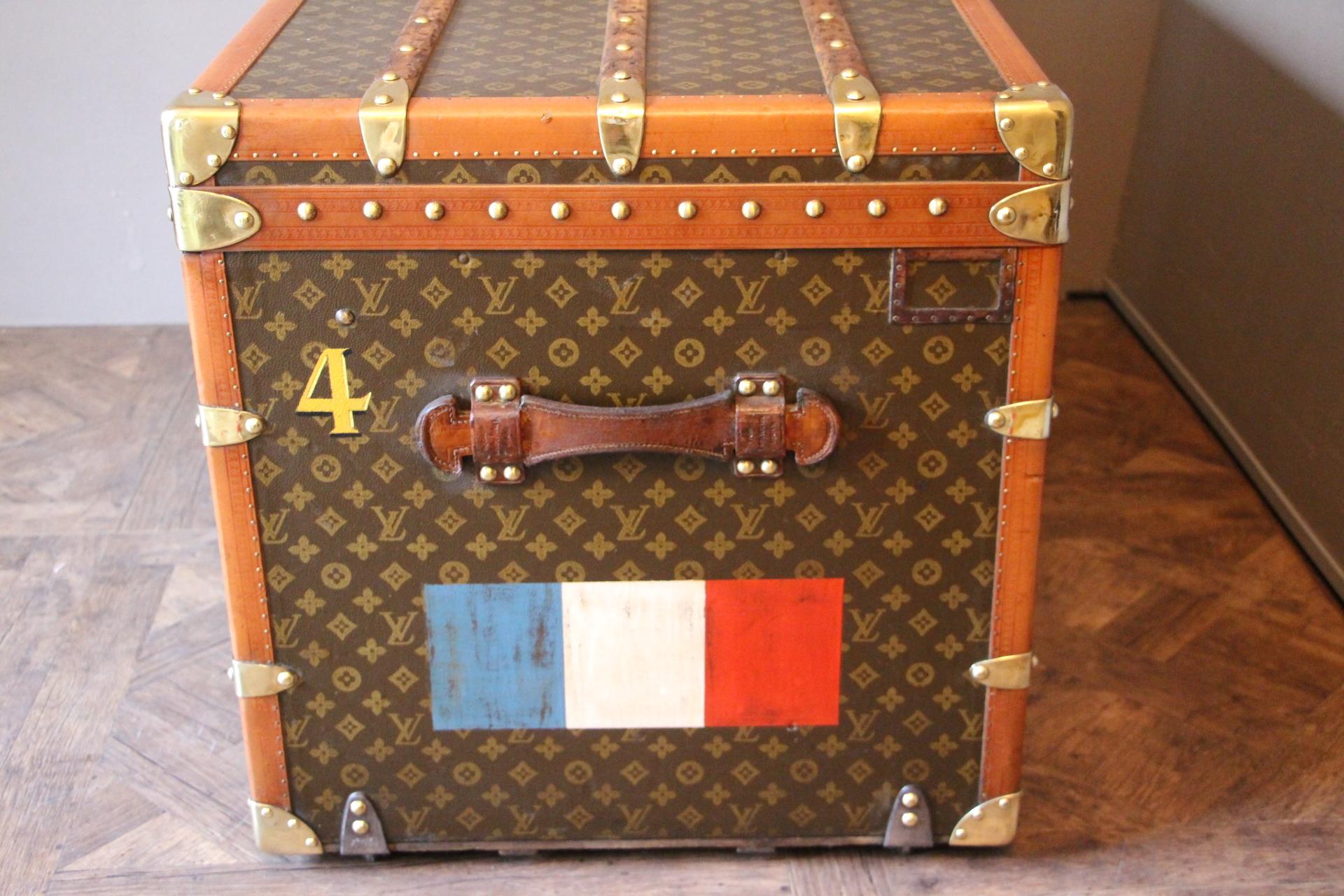 1930s Monogram Louis Vuitton Trunk 2