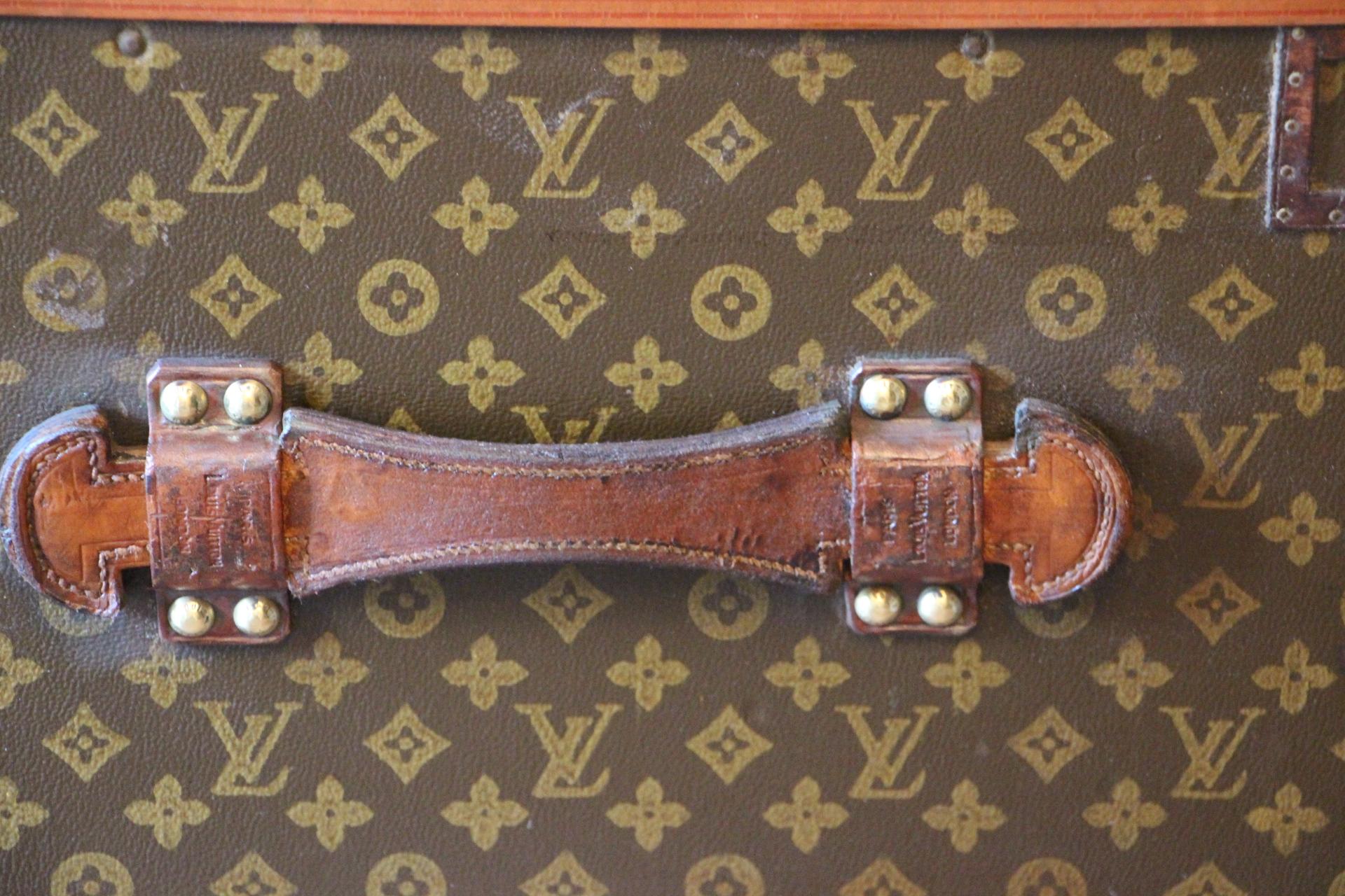 1930s Monogram Louis Vuitton Trunk 3