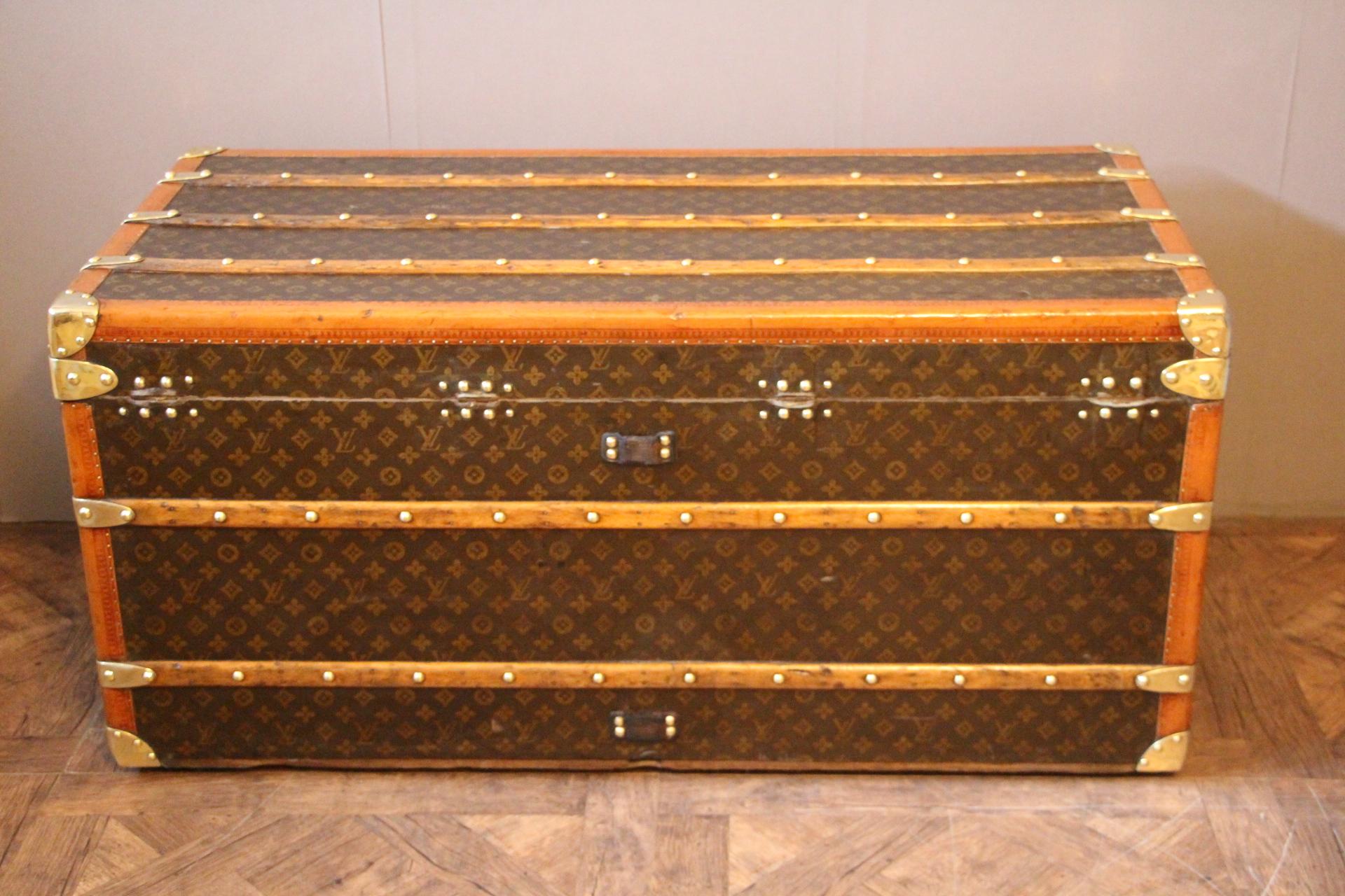 1930s Monogram Louis Vuitton Trunk 2