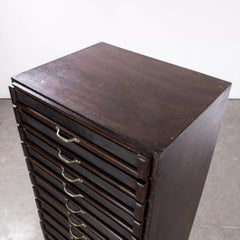 1930's Multi Drawer Collectors Bank Of Drawers - Fifteen Drawers