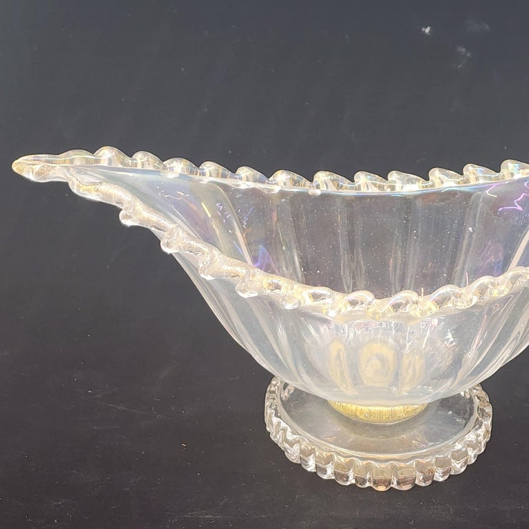Mid-20th Century 1930s Murano Centerpiece by Ercole Barovier For Sale