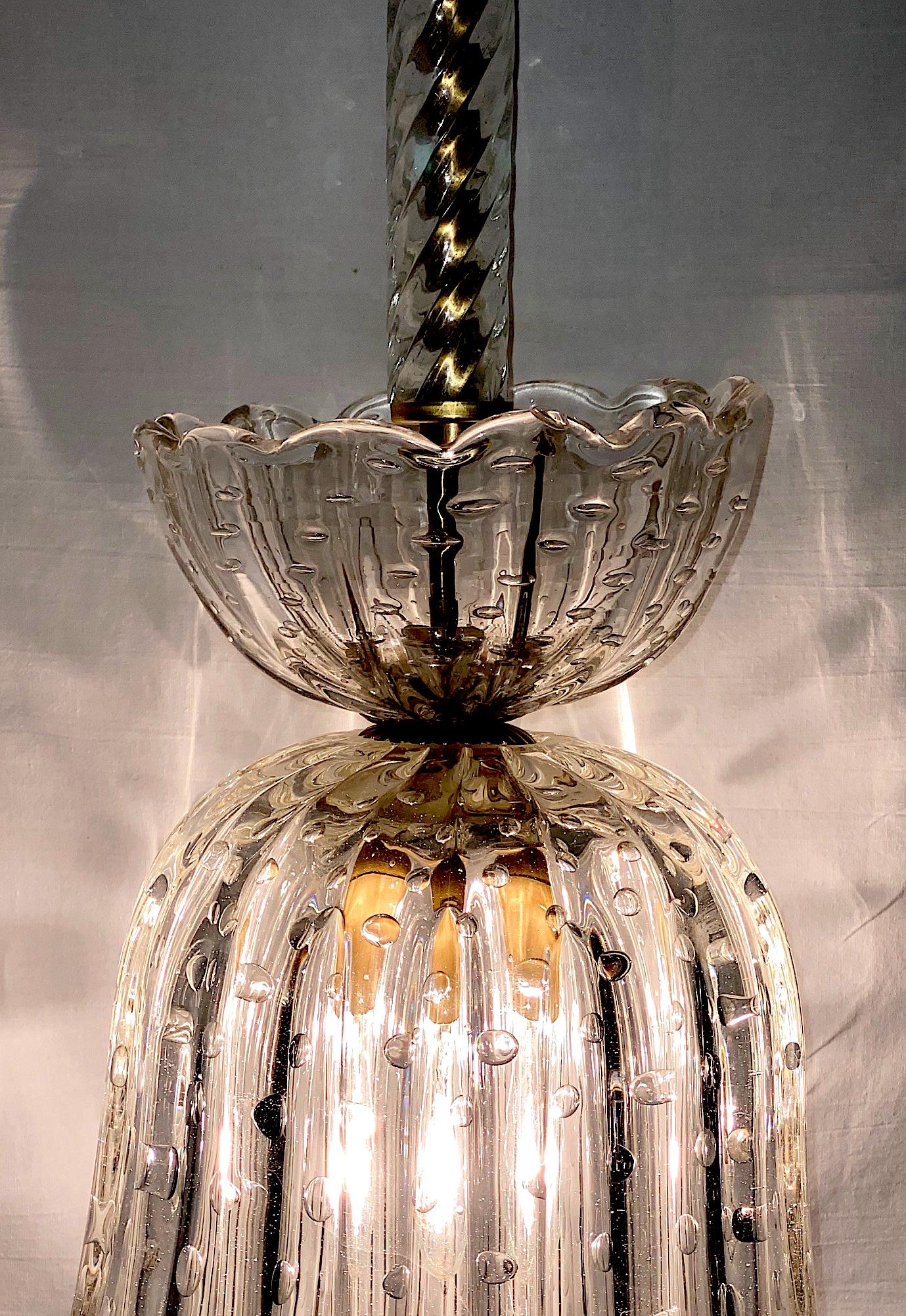 1930s Murano, Italy Hand Blown 