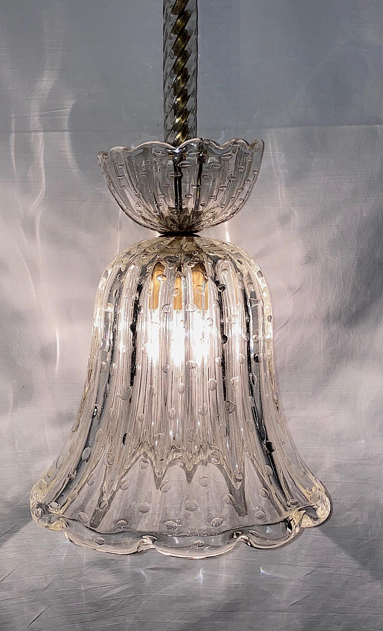 Mid-20th Century 1930s Murano, Italy Hand Blown 