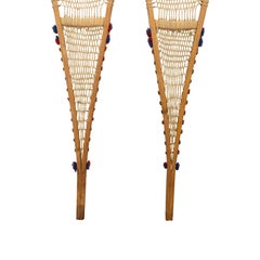 1930s Native American Ojibwe Snowshoes