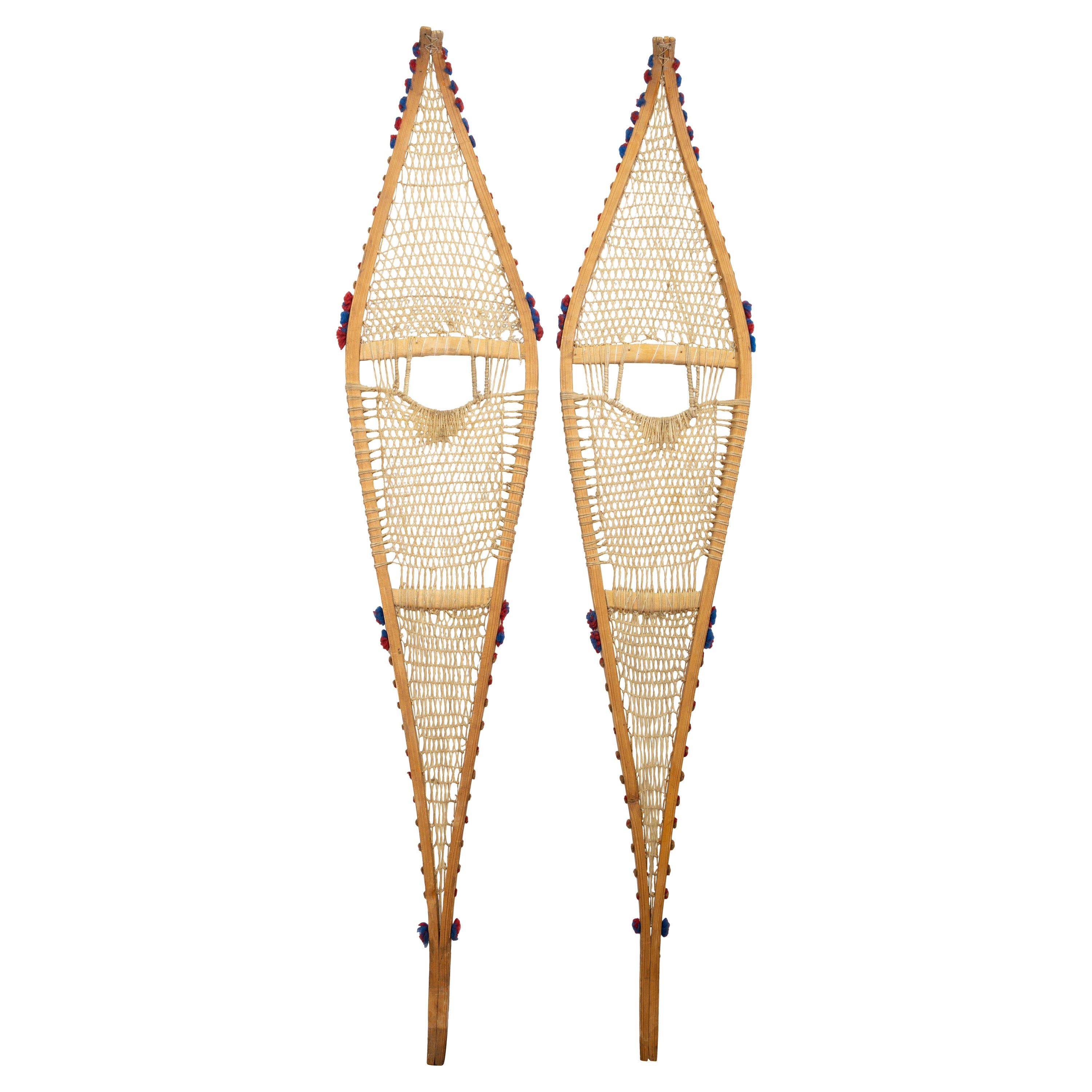 1930s Native American Ojibwe Snowshoes