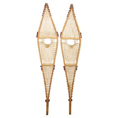 1930s Native American Ojibwe Snowshoes