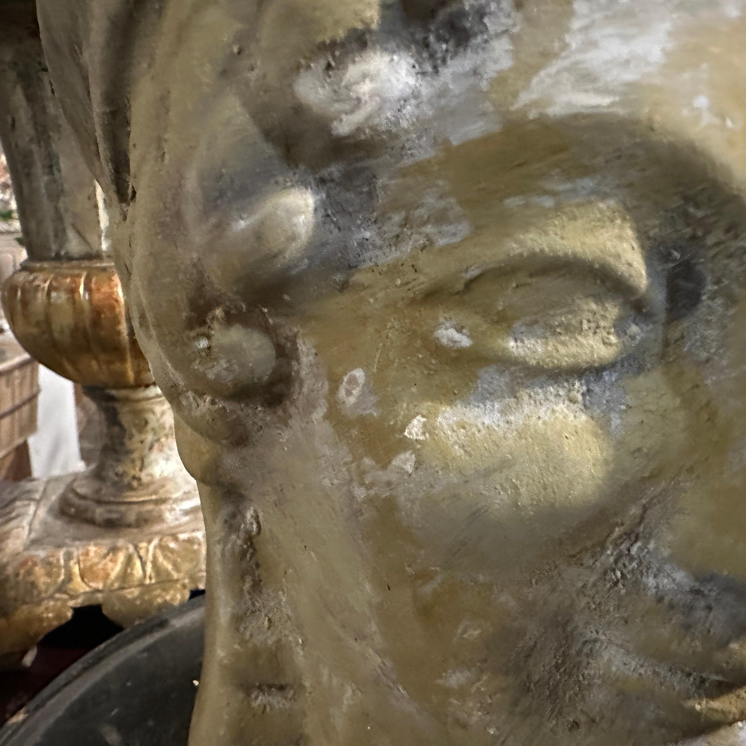 Busto di Apollo in terracotta siciliana Neo Craft degli anni '30, realizzato a mano in vendita 3