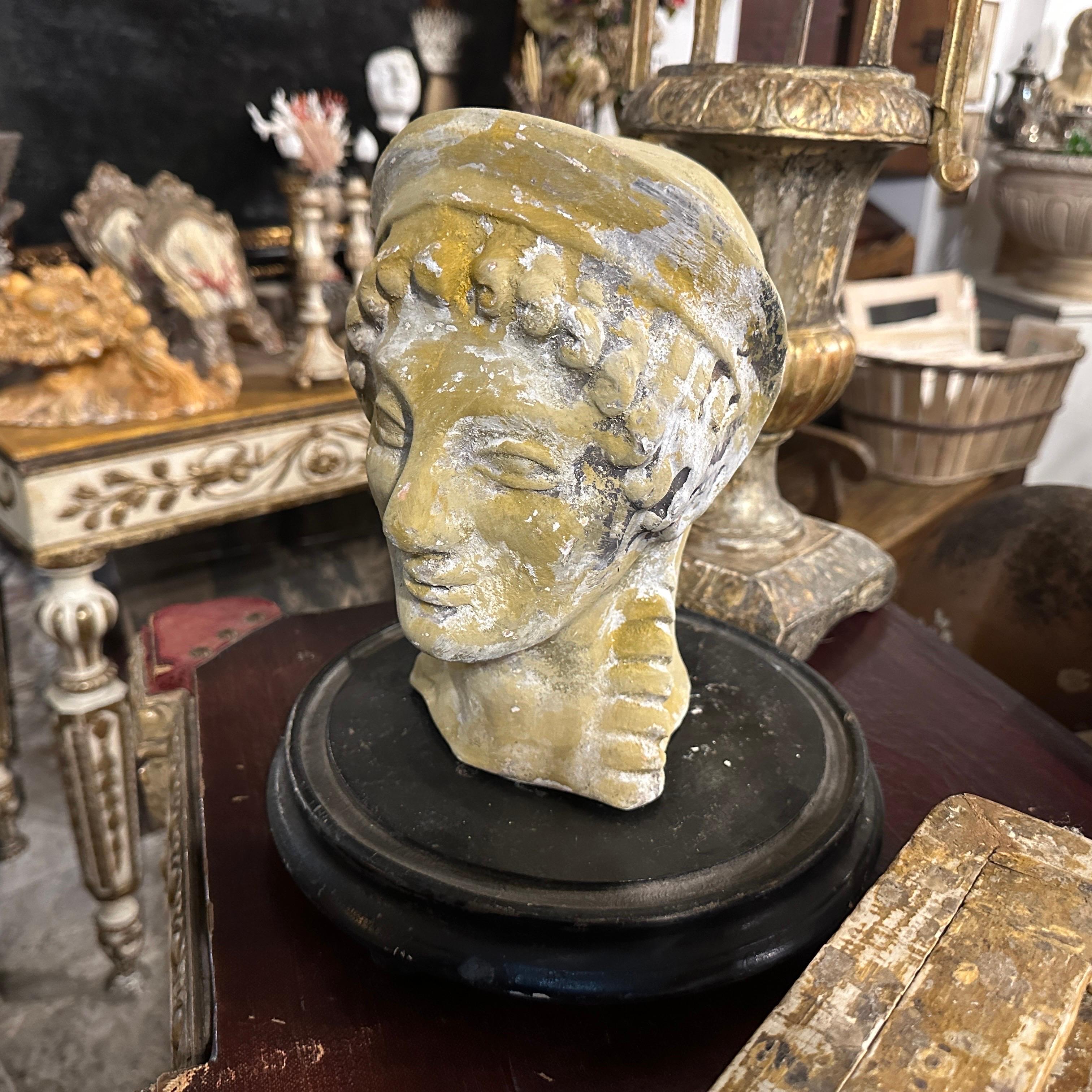 Busto di Apollo in terracotta siciliana Neo Craft degli anni '30, realizzato a mano in vendita 7