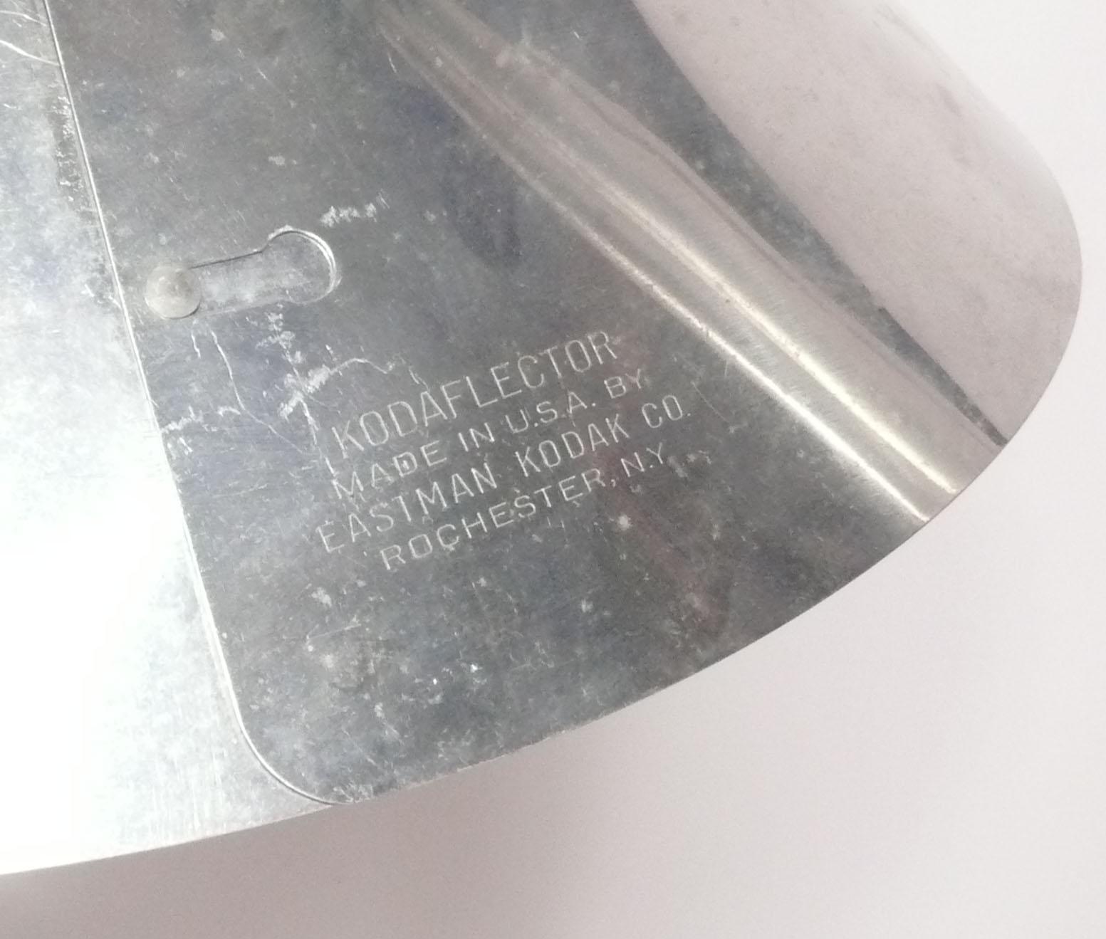 Metal 1930s Nickel Kodak Articulated Floor Lamp Art Deco Machine Age Style For Sale