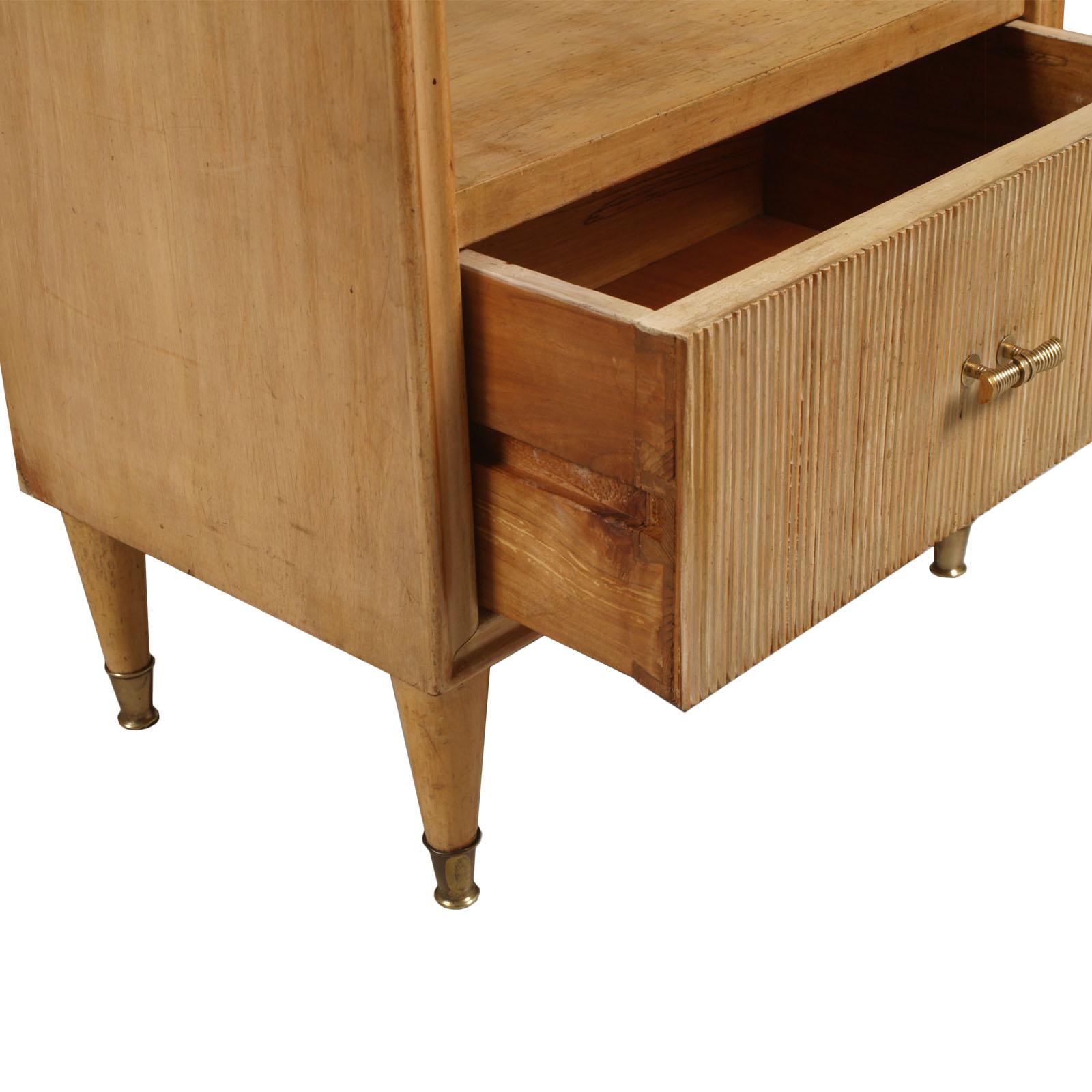 20th Century 1930s Nightstand Art Deco, Gio Ponti attributed, from Cantù Canale Mobili d'Arte For Sale
