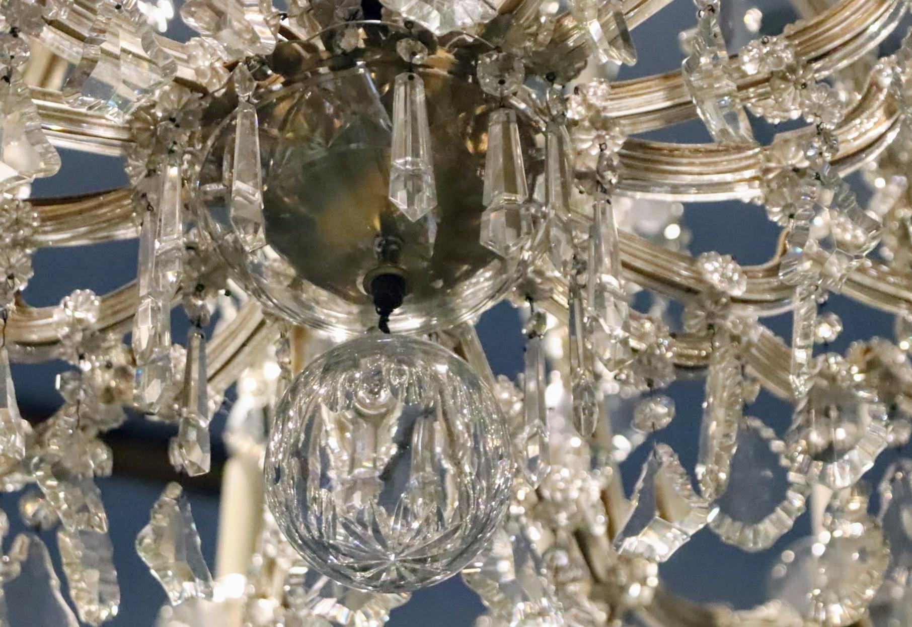 NYC Waldorf Astoria Hotel Chandelier Marie Therese Louis XVI Meeting Room 6
