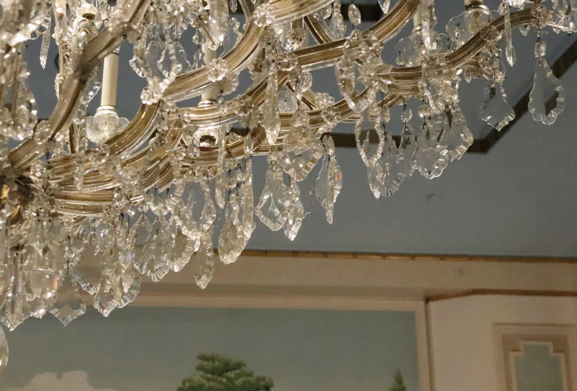 NYC Waldorf Astoria Hotel Chandelier Marie Therese Louis XVI Meeting Room 7