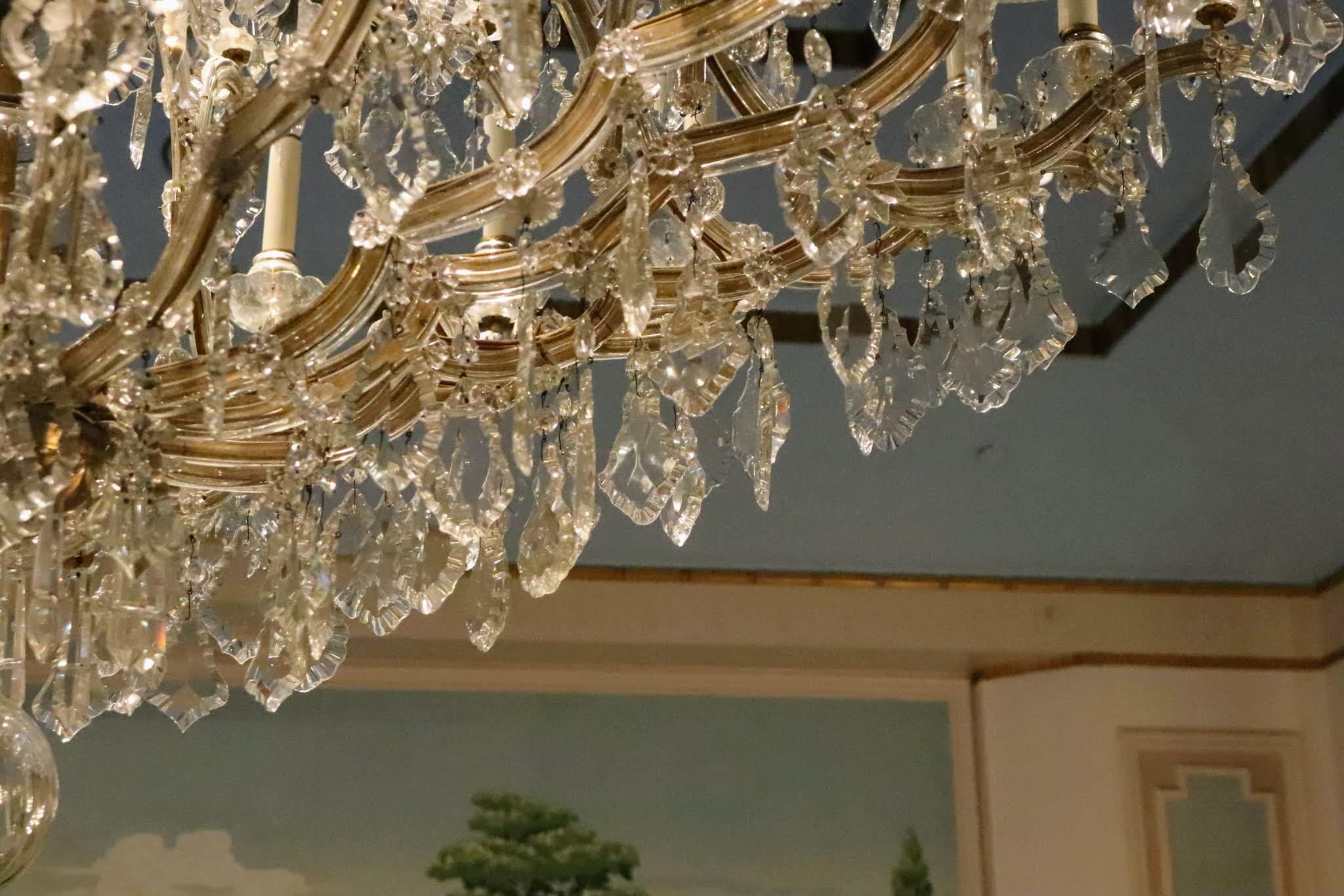 NYC Waldorf Astoria Hotel Chandelier Marie Therese Louis XVI Meeting Room 12
