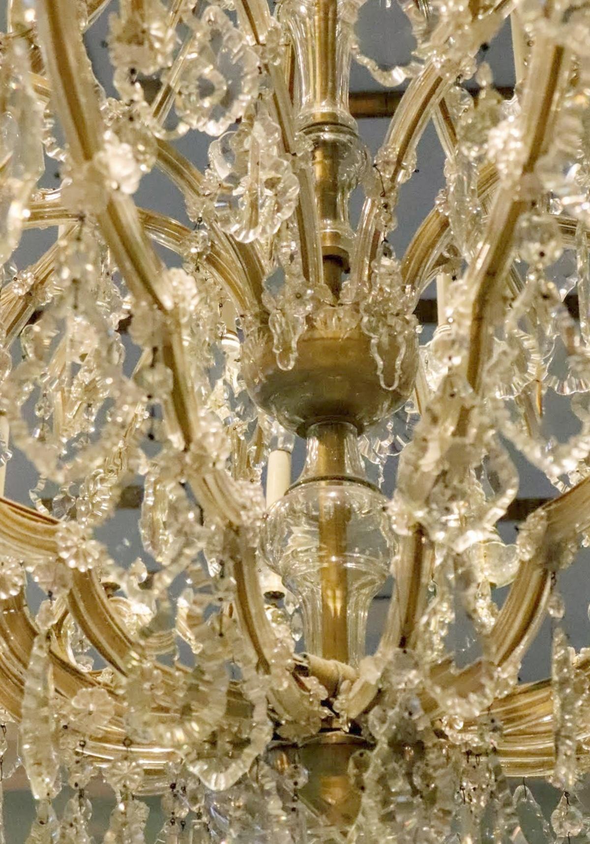 NYC Waldorf Astoria Hotel Chandelier Marie Therese Louis XVI Meeting Room 1
