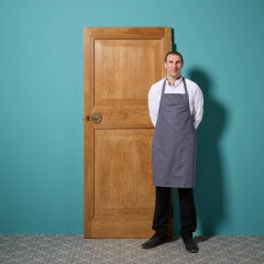 1930s Oak 2-Panel Internal Door