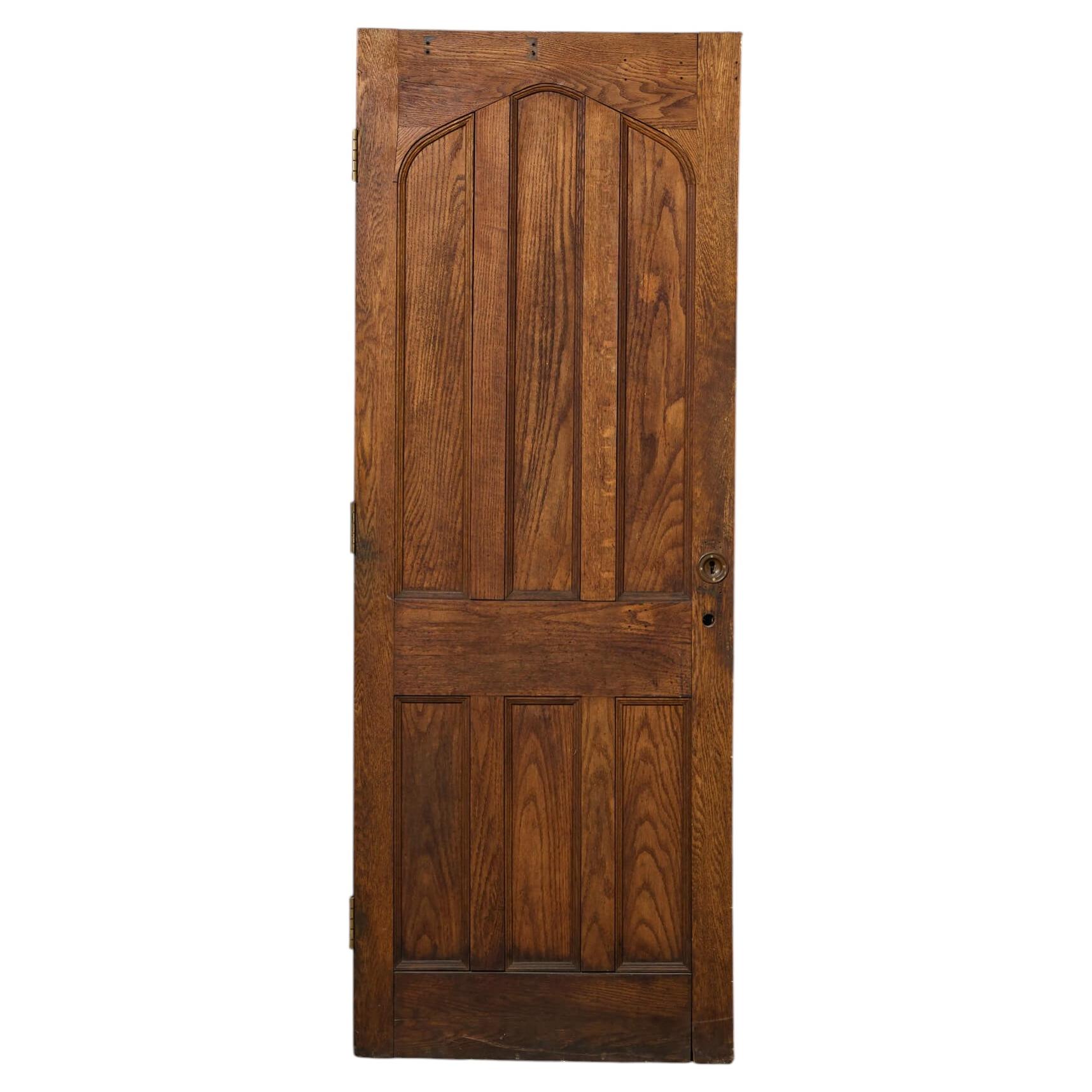 Porta esterna in rovere degli anni ’30
