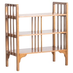 Vintage 1930s Oak Shelving Unit