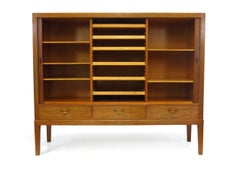 1930s Ole Wanscher Oak Sideboard Cabinet