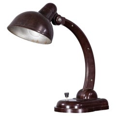 1930's Original Adjustable German Bakelite Desk Lamp