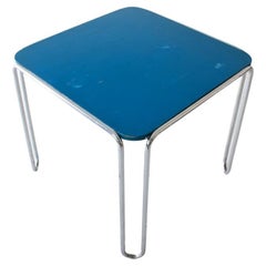 Mesa Bauhaus original de los años 30 de  Marcel Breuer  Modelo B10 fabricado por Thonet
