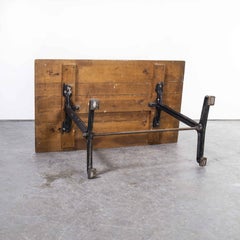 1930's Original Cast Base Fischel Bistro Dining Table '1486'