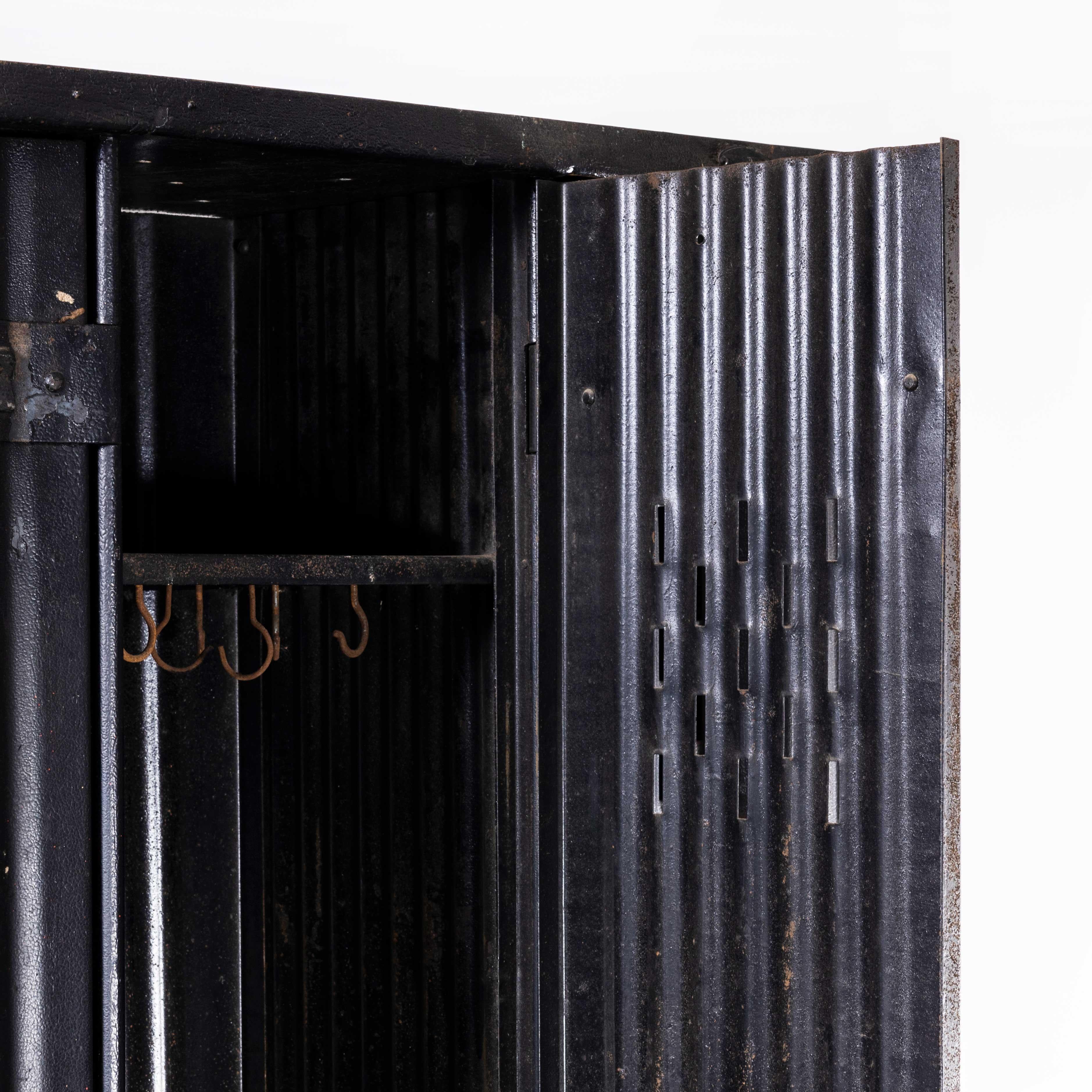 1930s Original Forge de Strasbourg – Strafor – four door locker
1930s Original Forge de Strasbourg – Strafor – four door locker. The Forge de Strasbourg was founded in the South East of France in 1919. They were one of the global pioneers of the
