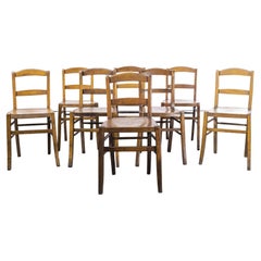 1930's Original French Farmhouse Chairs from Provence, Set of Eight