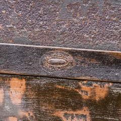 1930's Original Strafor Klappet Cabinet - Original Paint -Forge de Strasbourg