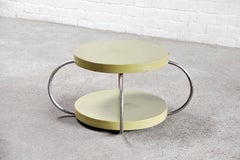 1930's Original Tubular Steel Bauhaus Coffee Table