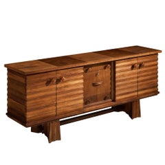 Osvaldo Borsani für ABV Sideboard aus Nussbaumholz, 1930er Jahre