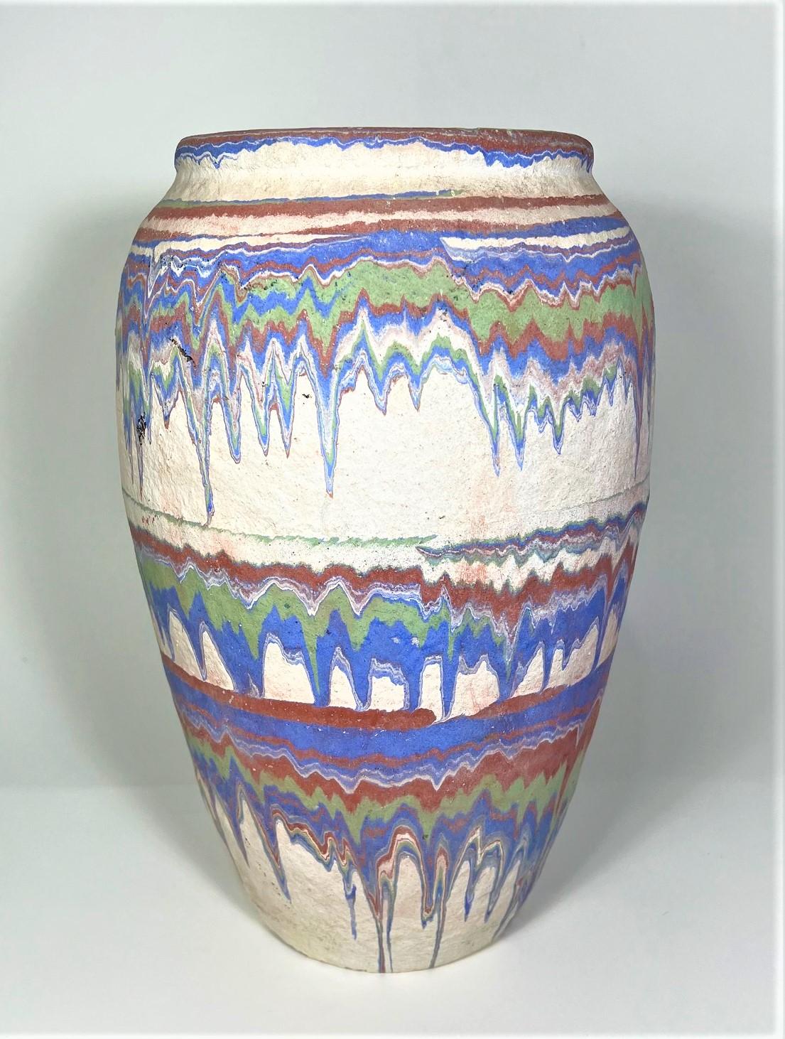 American 1930s Ozark Pottery Vase or Pot