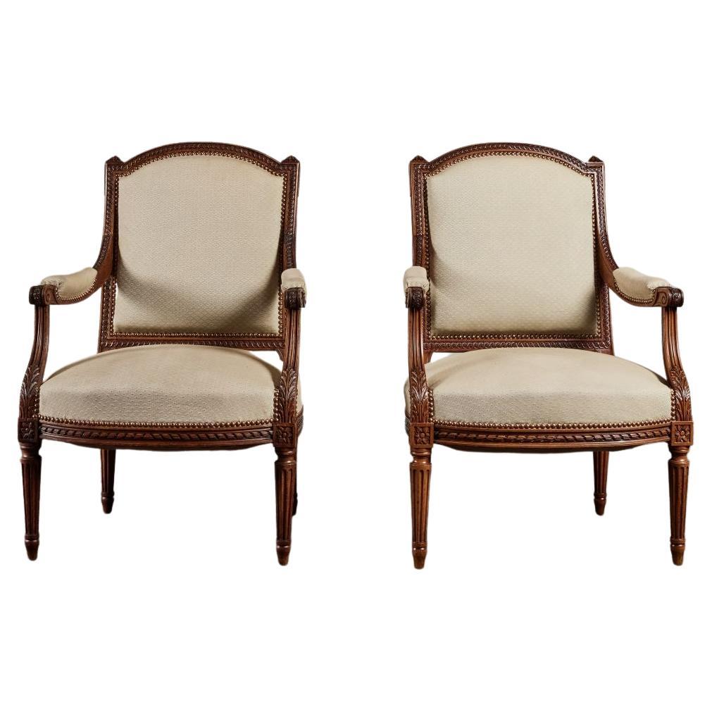 Philippine Nara Wood Arm Chair with Cane Seat For Sale at 1stDibs