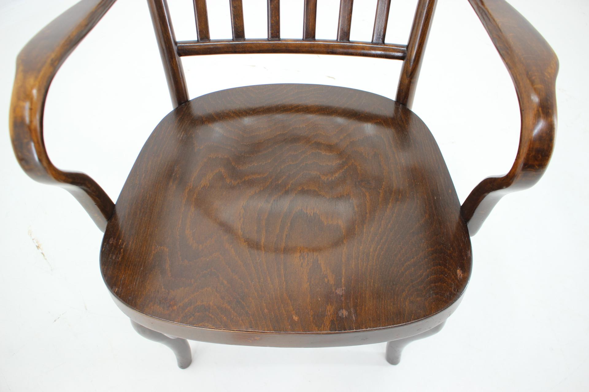 1930s Pair of Josef Frank Bentwood Armchairs no. 752 by Thonet 9