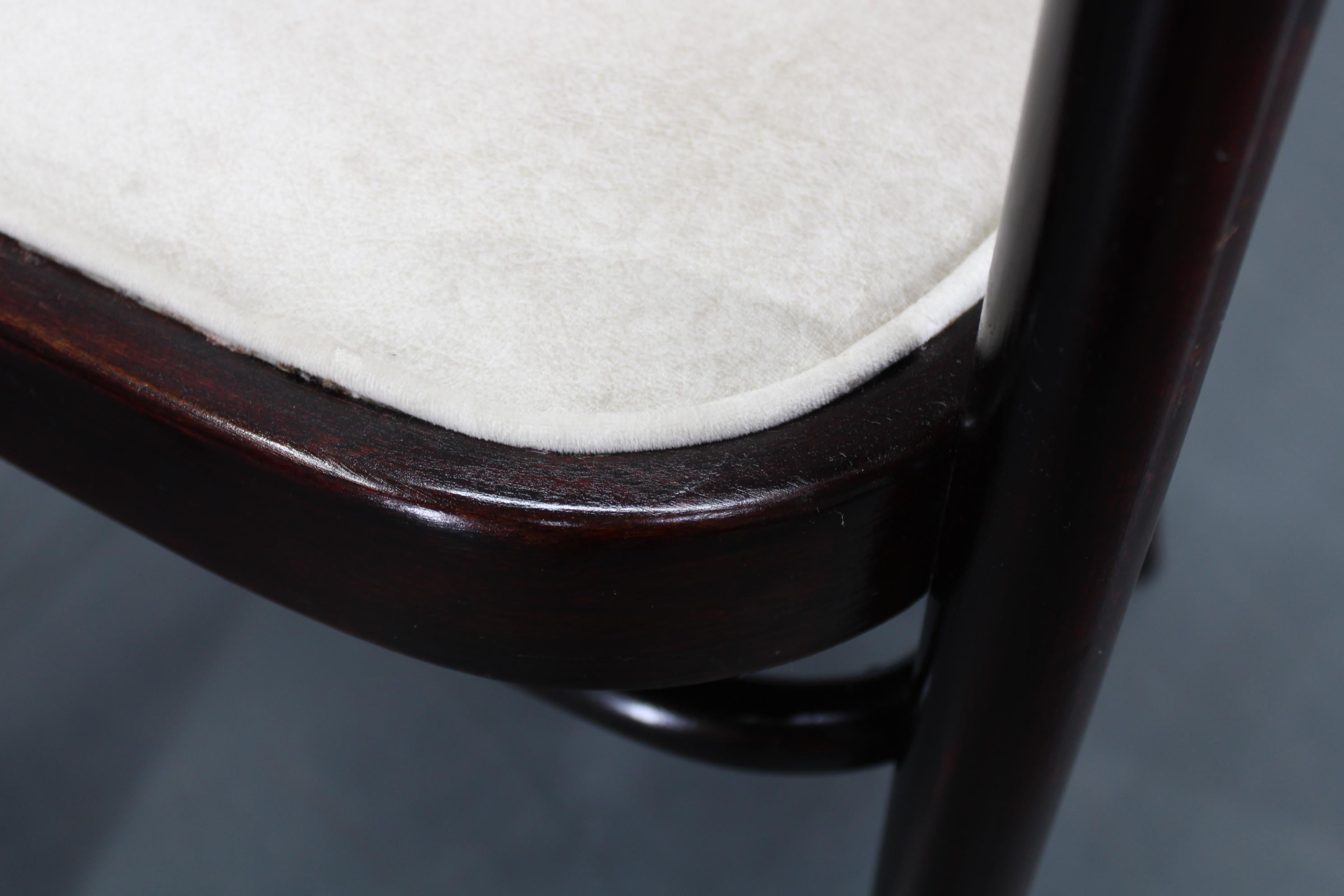 1930s Pair of Restored Thonet Armchairs, Czechoslovakia For Sale 5
