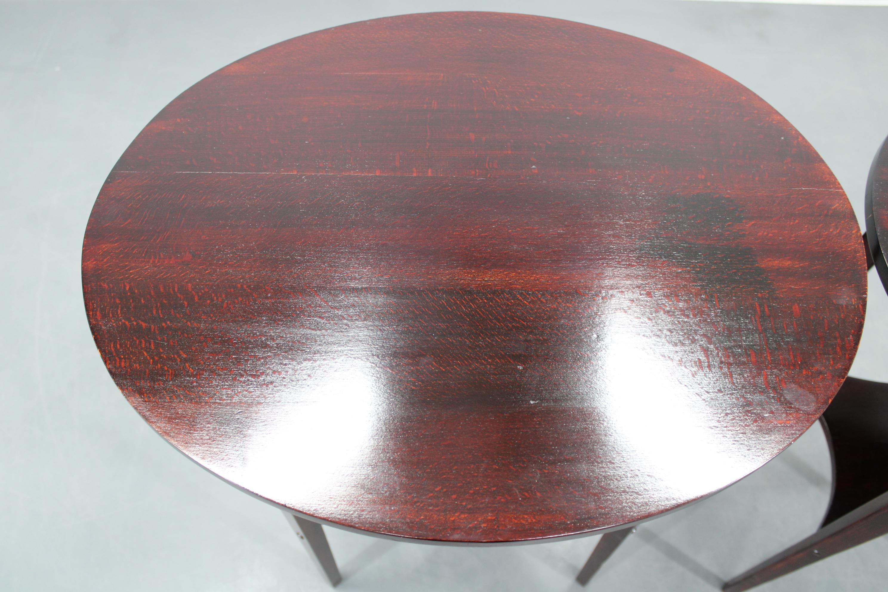Pareja de mesas auxiliares Thonet restauradas de los años 30 nº 206, Austria en venta 2