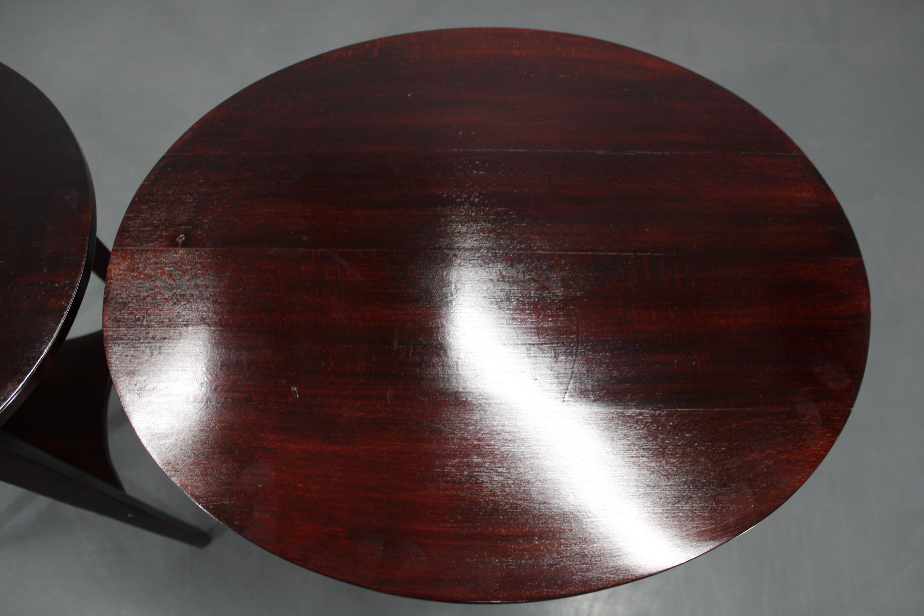 Pareja de mesas auxiliares Thonet restauradas de los años 30 nº 206, Checoslovaquia en venta 6