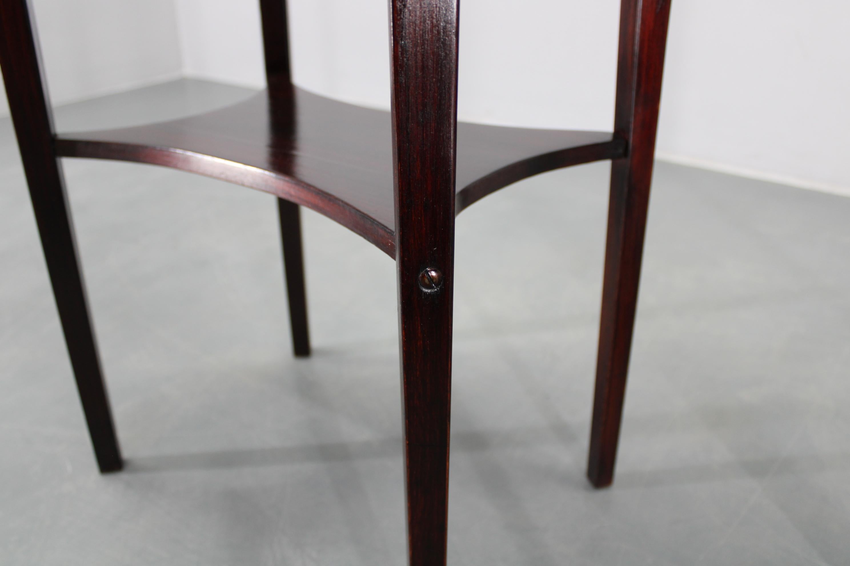 Pareja de mesas auxiliares Thonet restauradas de los años 30 nº 206, Checoslovaquia en venta 8