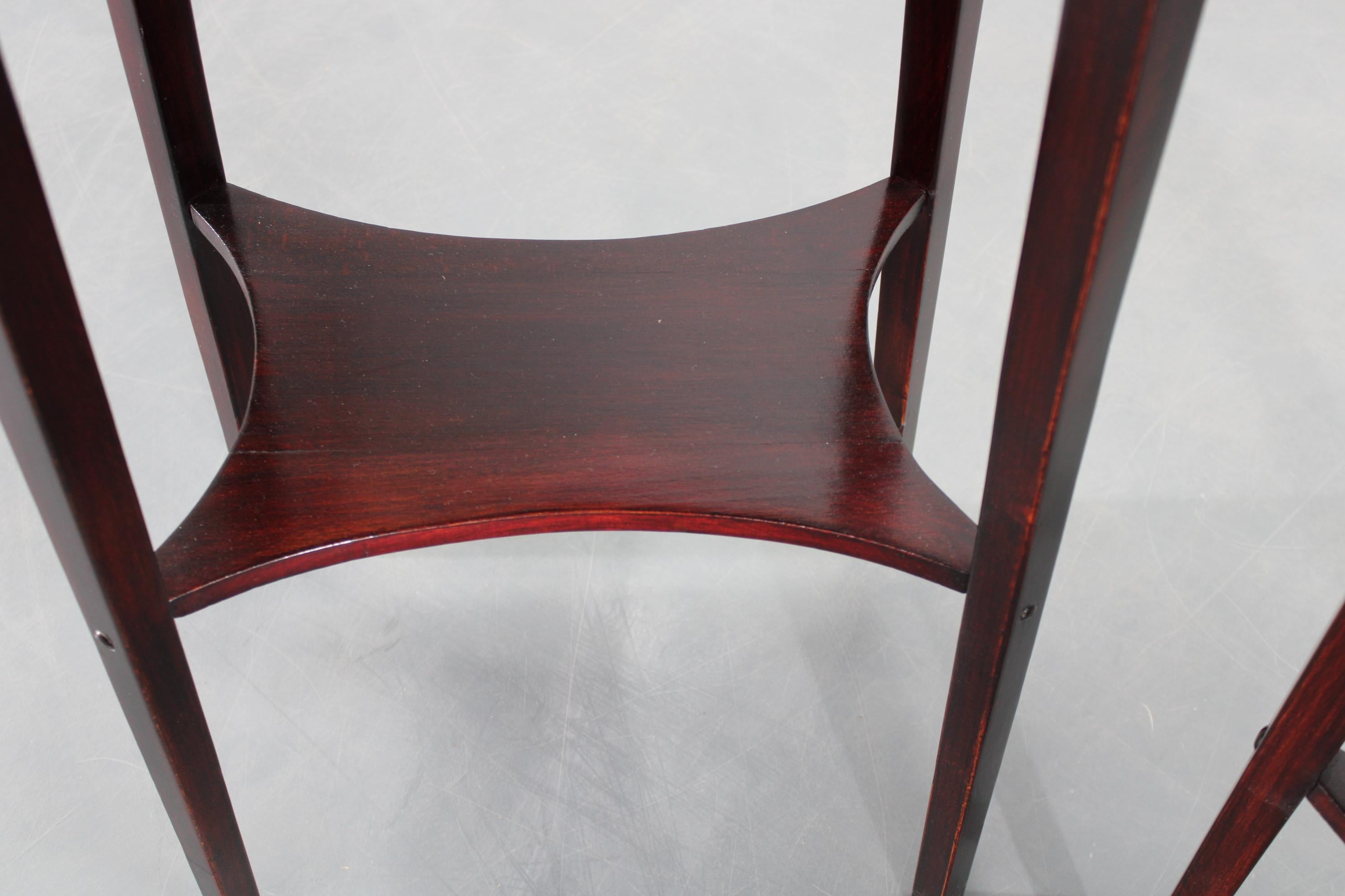 Pareja de mesas auxiliares Thonet restauradas de los años 30 nº 206, Checoslovaquia en venta 2