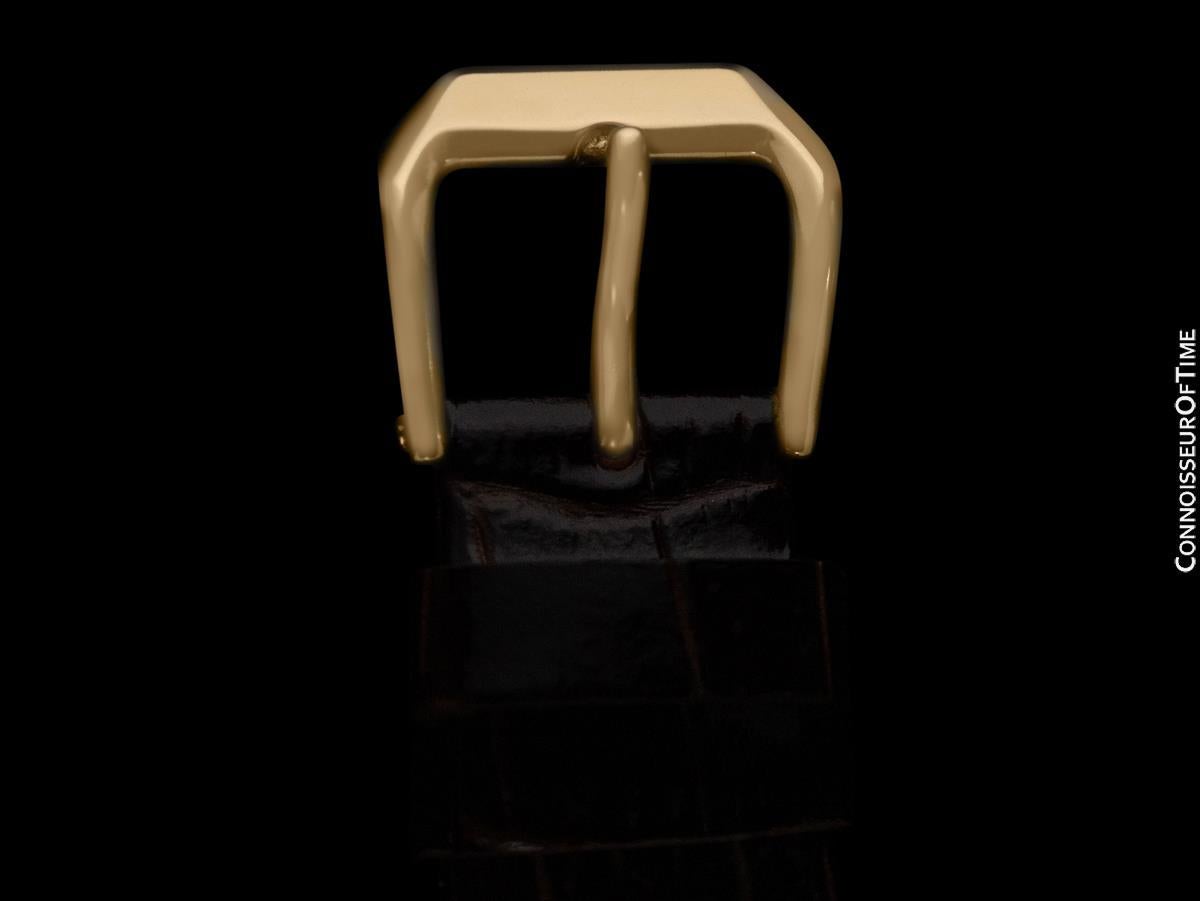 Reloj Art Déco Rectangular Curvo 1930 Patek Philippe Vintage para caballero - Oro de 18 quilates en venta 5