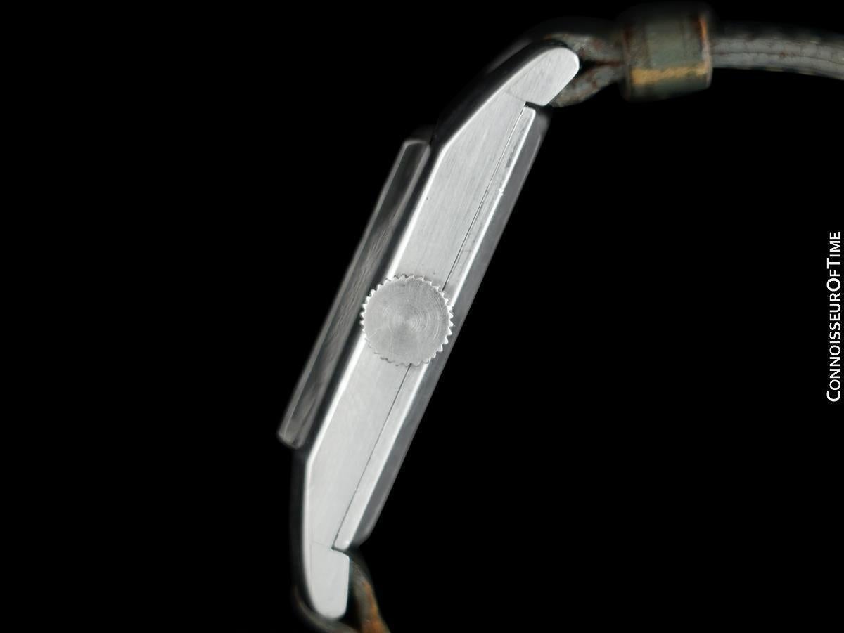De los hombres Reloj Art Déco Rectangular 1930 Patek Philippe Vintage para caballero - Platino en venta
