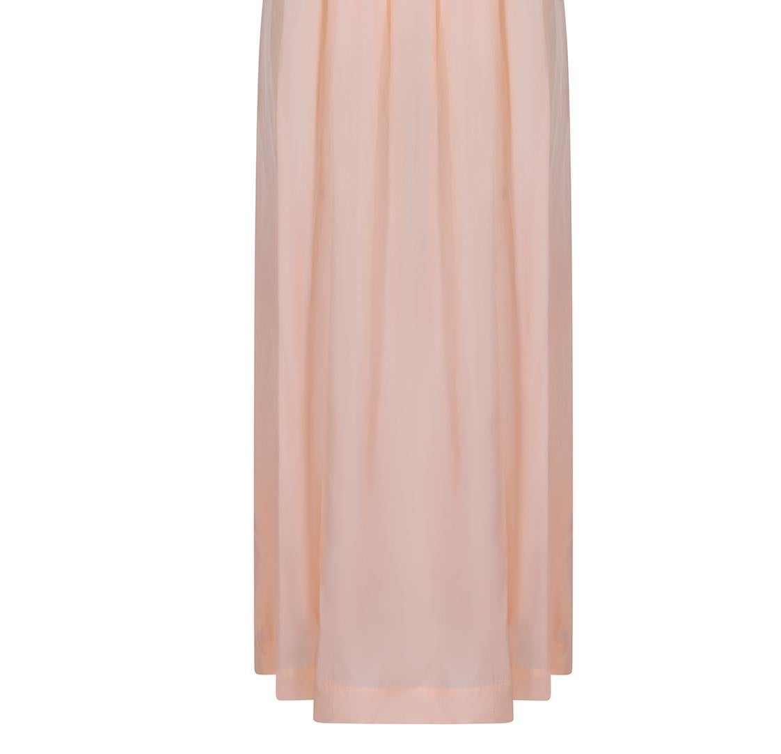 1930s Peach Silk Slip Nightdress In Excellent Condition For Sale In London, GB