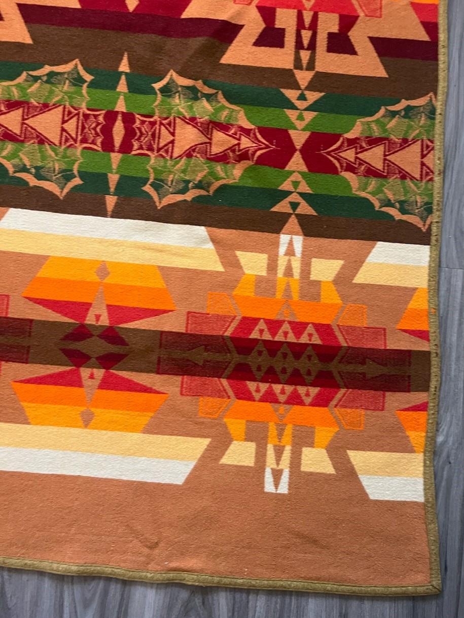 American 1930s Pendleton Cayuse Wool Blanket For Sale