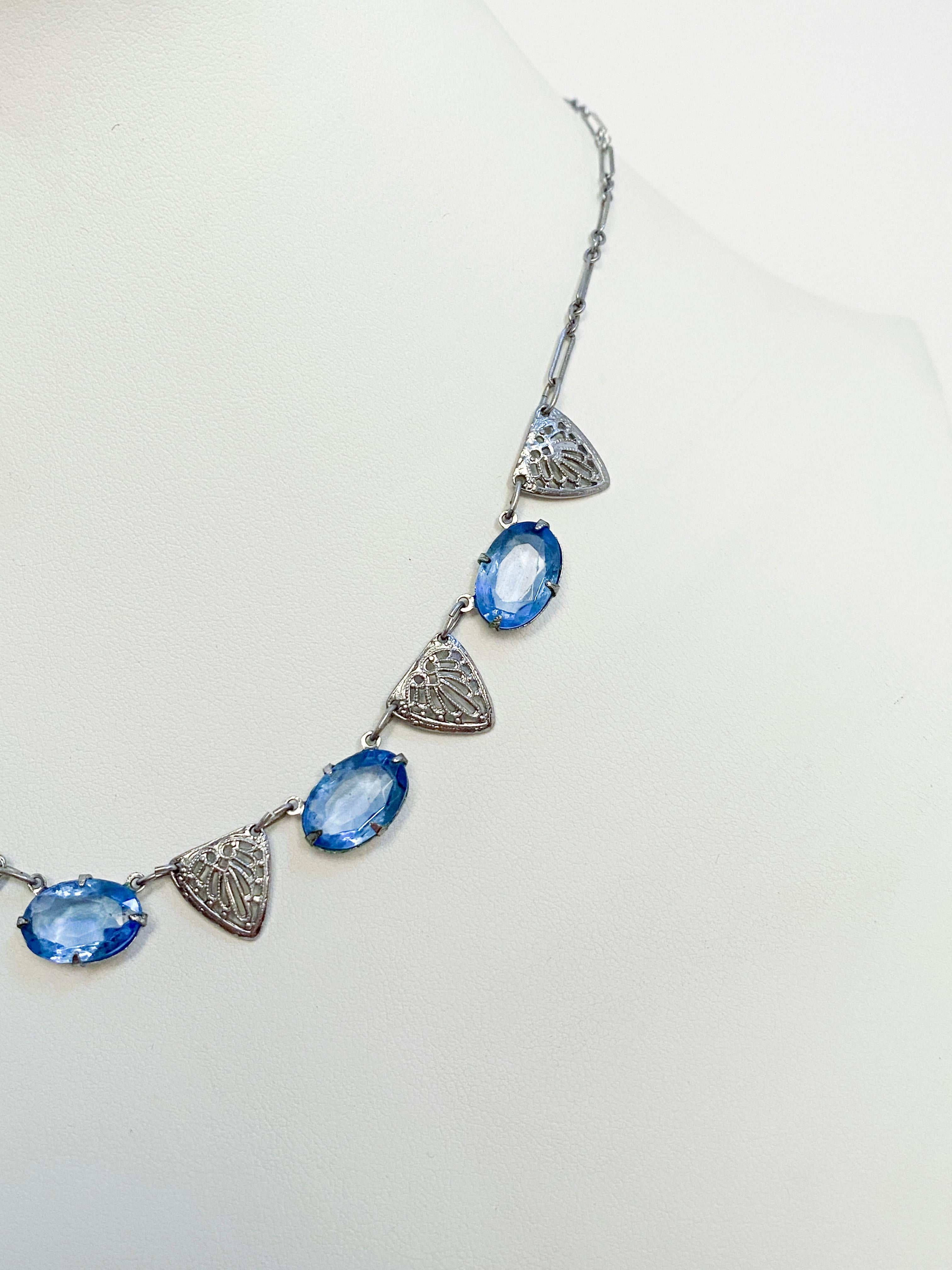periwinkle necklace