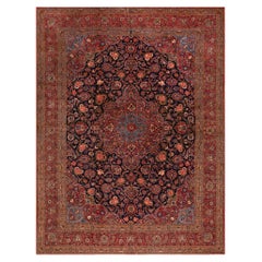 Tappeto persiano Kashan degli anni '30 ( 10' 4'' x 14' - 315 x 425 cm )