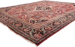 1930's Persian Mahal Carpet with Modern Style