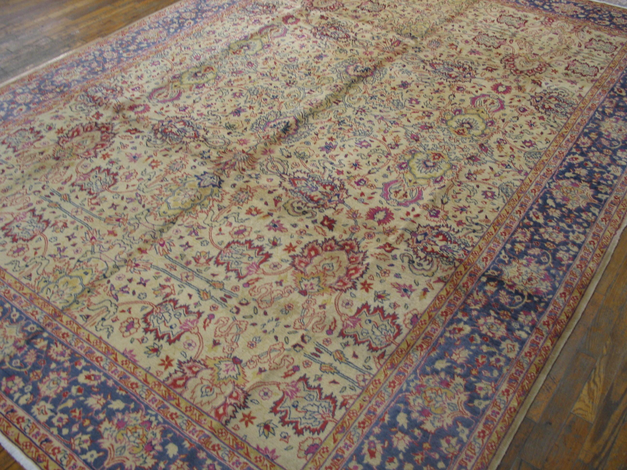 1930s Persian Tabriz Carpet ( 8'2
