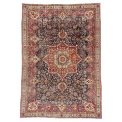 Tappeto persiano Tabriz del 1930 con stile moderno