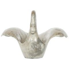 1930s Pewter Swan Dish by Russel Wright