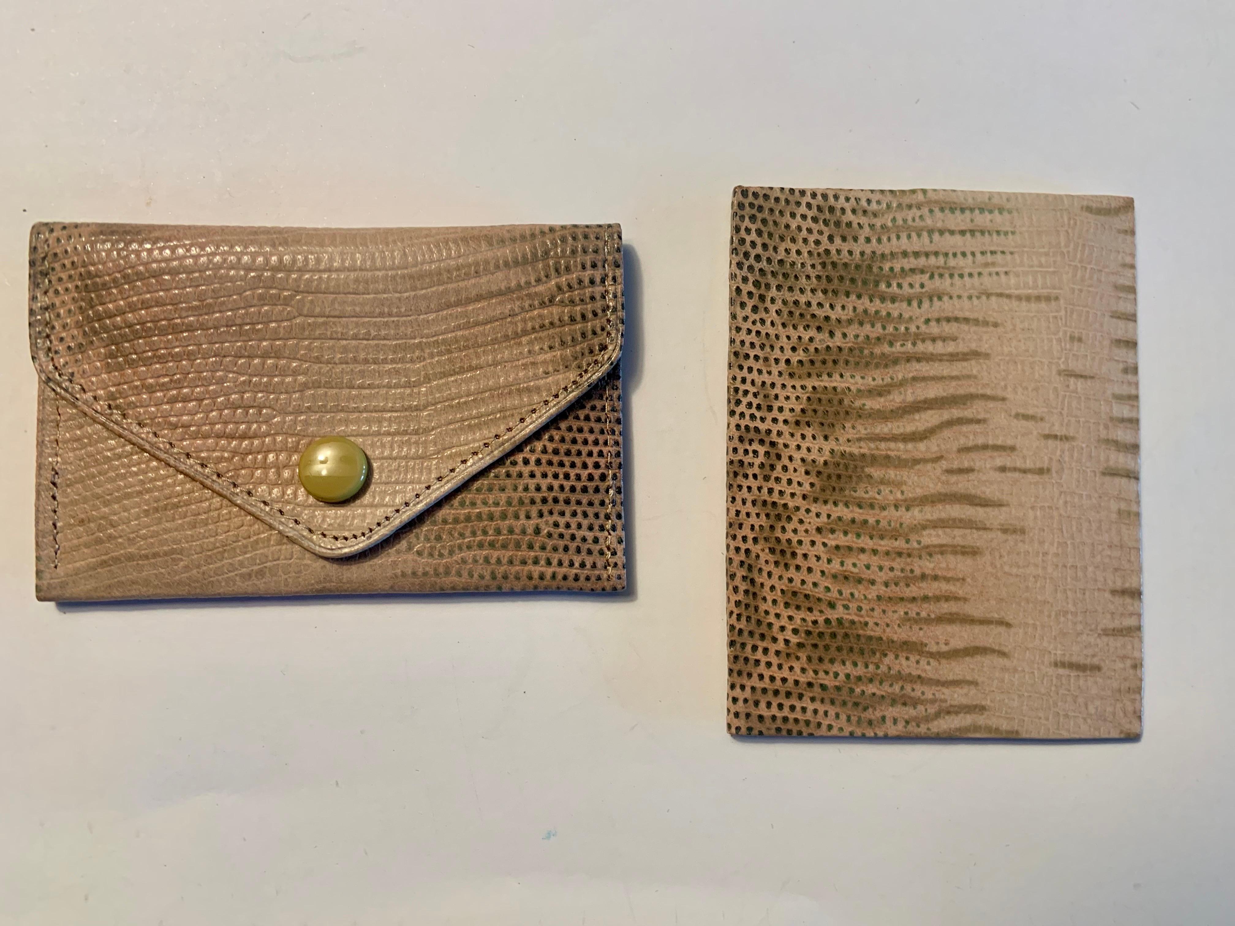Pochette in lucertola rosa degli anni '30 in condizioni perfette in vendita 4